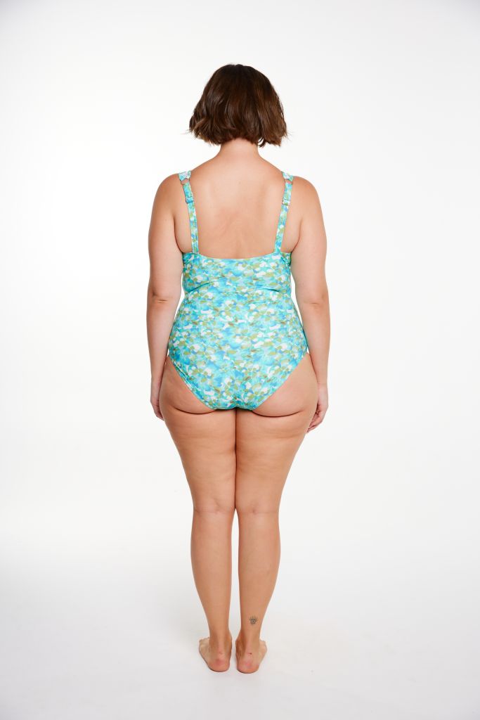 Capriosca V Neck One Piece - Calypso