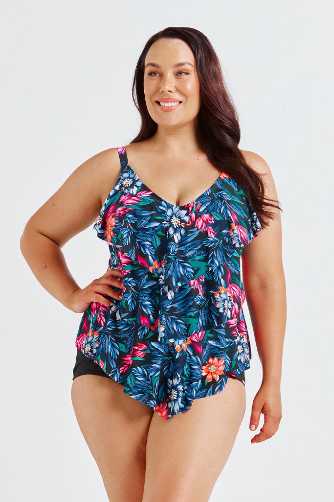 Capriosca 3 Tier Tankini Top - Molokai