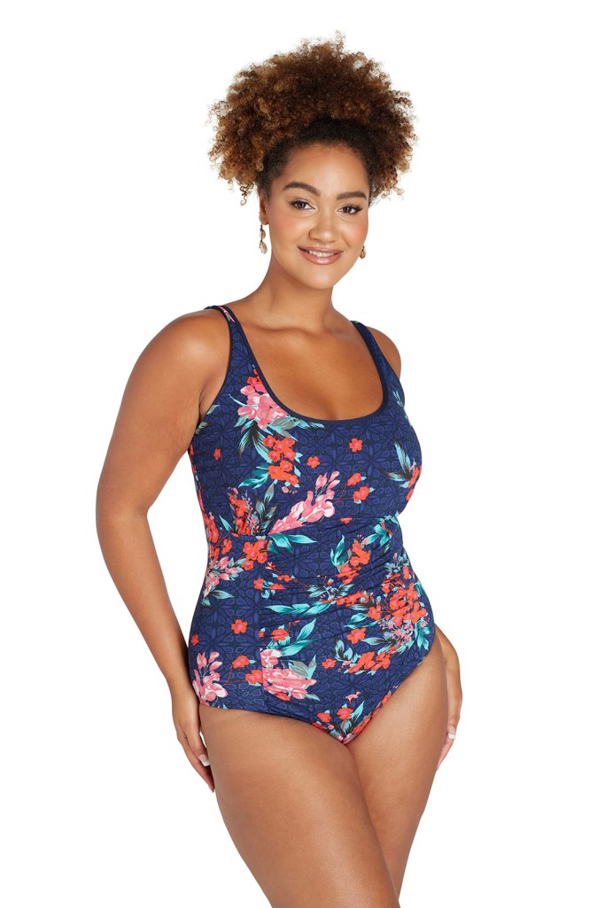 Genevieve F/G Cup Underwire One Piece - Japanese Blossom