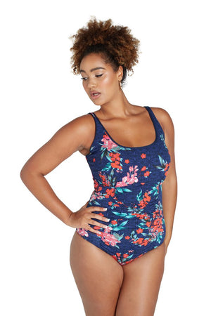 Genevieve F/G Cup Underwire One Piece - Japanese Blossom