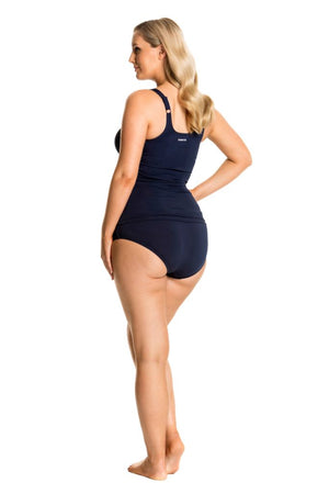 Funkita Form Ladies Scoop Neck Tankini - Still Navy