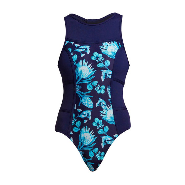 Funkita Ladies Hi Flyer One Piece - Blue Bell - Splish Splash Swimwear