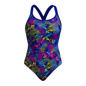 Funkita Ladies Eclipse One Piece - Oyster Saucy