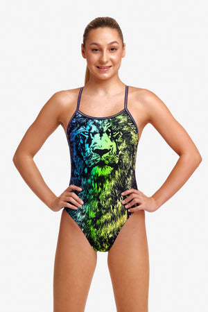 Funkita Ladies Single Strap One Piece - Lion Eyes