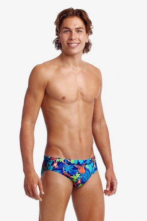 Funky Trunks Mens Classic Briefs - Slothed