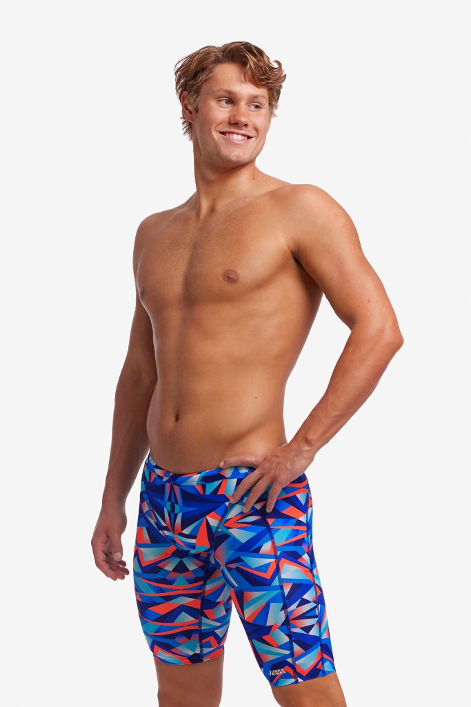 Funky Trunks Mens Training Jammers - Mad Mirror