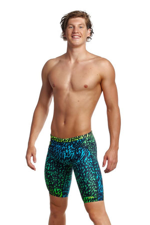 Funky Trunks Mens Training Jammers - Spraying Alive