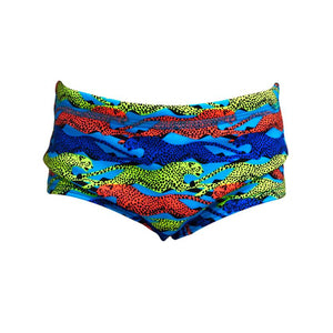 Funky Trunks Toddler Boys Printed Trunks - No Cheating