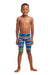 Funky Trunks Toddler Boys Miniman Jammers - No Cheating