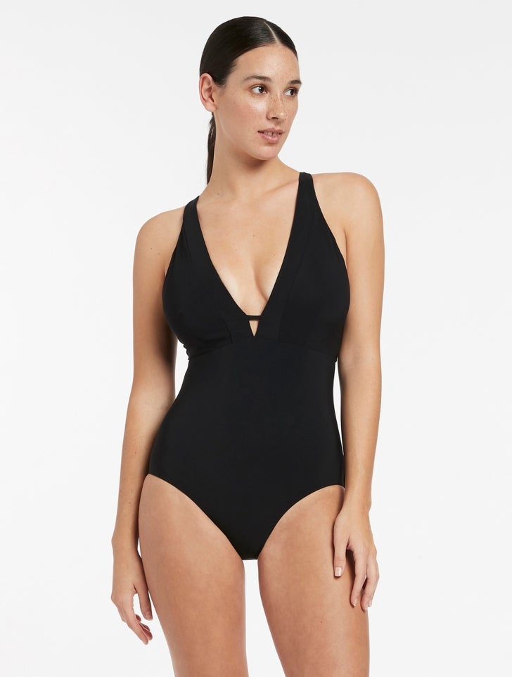 Jets E-F Cup Clean Plunge One Piece - Jetset