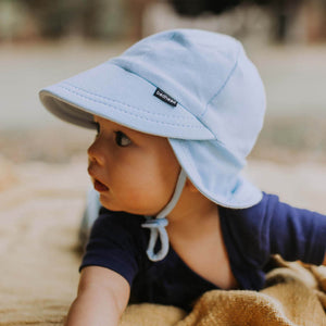Bedhead UPF50+ Legionnaire Hat With Strap - Baby Blue