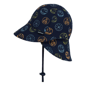 Bedhead Kids Legionnaire Flap Sun Hat UPF50+ - Nomad