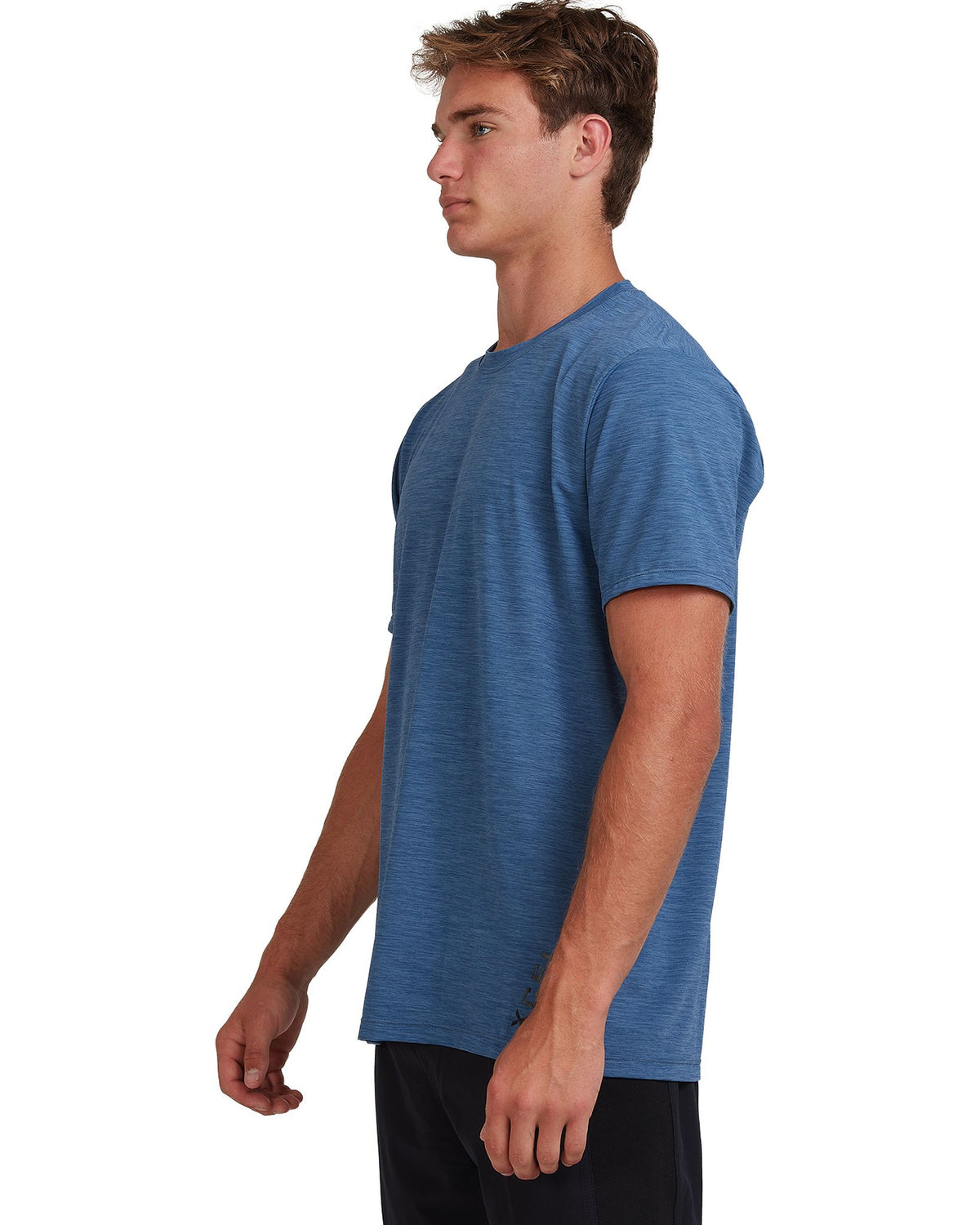 Xcel Mens Short Sleeve Heathered Ventx Rashvest