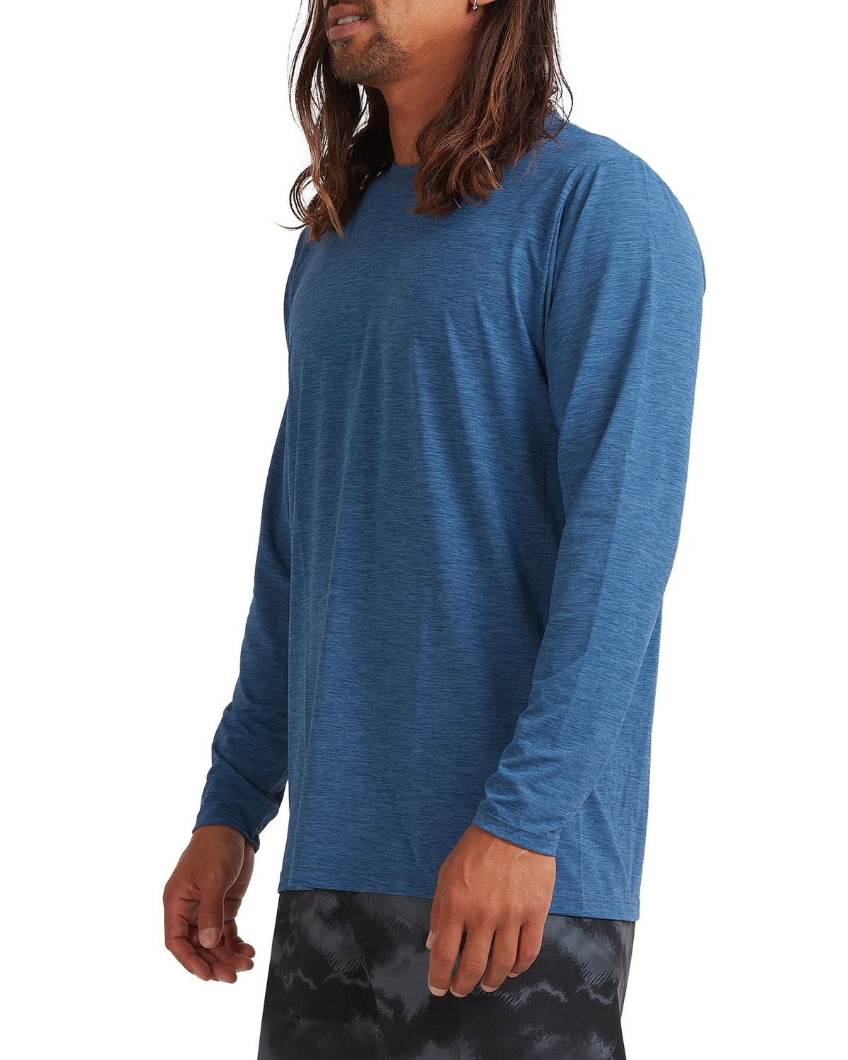 Xcel Mens Long Sleeve Heathered Ventx UV Rashvest
