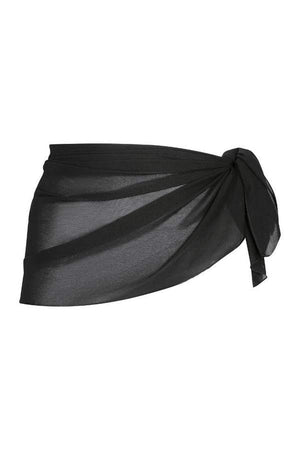 Capriosca Short Mesh Tie Skirt Sarong