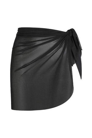 Capriosca Long Mesh Tie Skirt Sarong