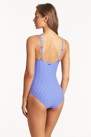 Sea Level Panel Line One Piece - Checkmate