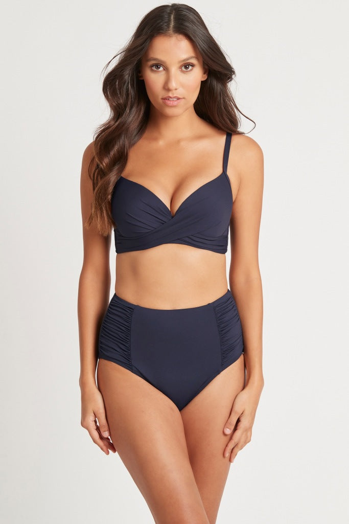 Sea Level High Waist Gathered Side Pant - Eco Essentials