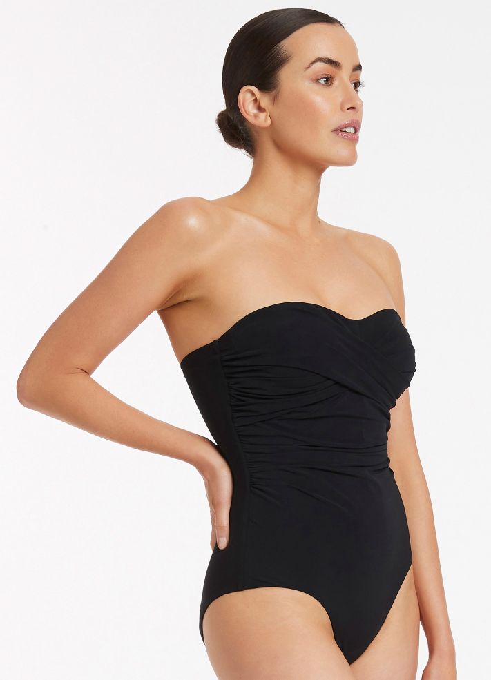 Jets D-DD Cup Twist Front One Piece - Jetset