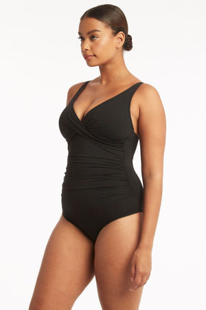 Sea Level Cross Front Multifit One Piece - Eco Essentials