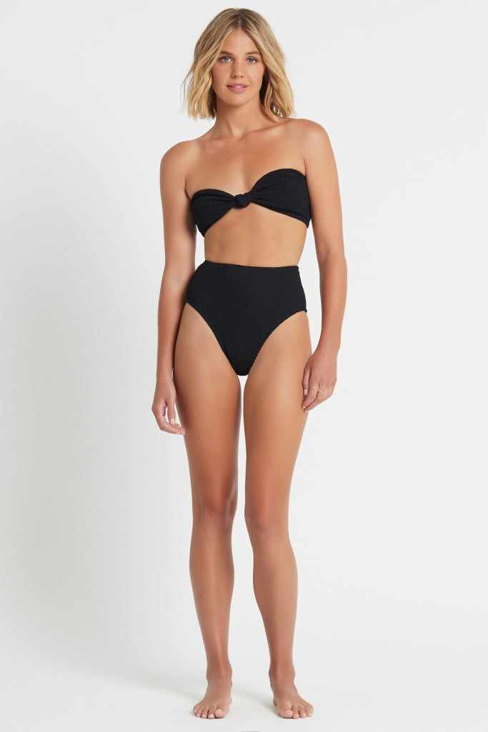 Bond-eye The Sahara Bandeau Top - Black