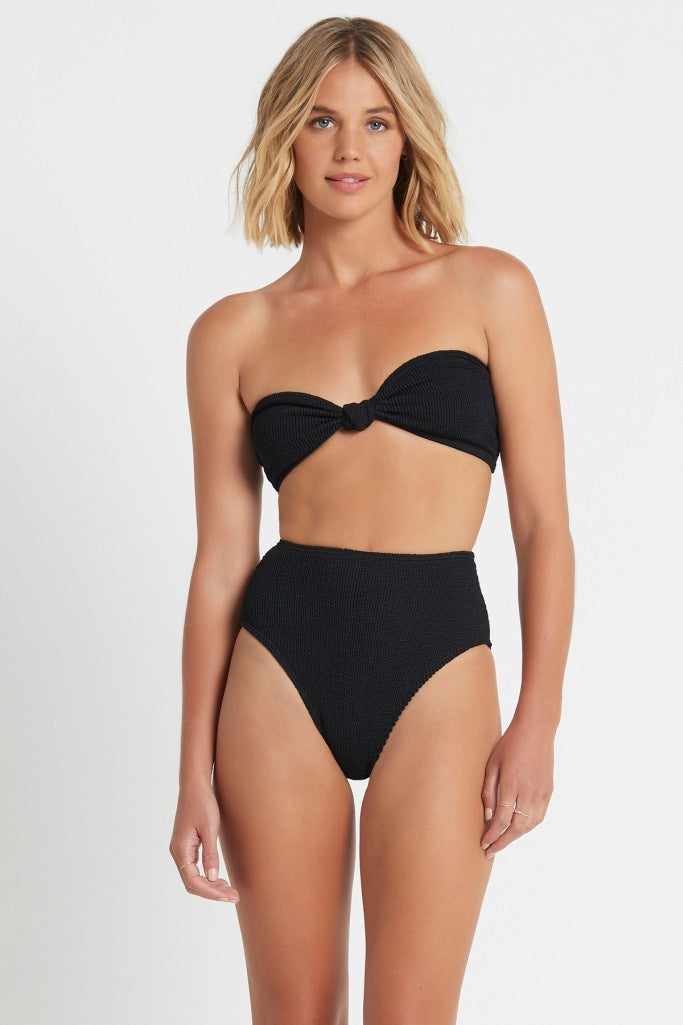 Bond-eye The Sahara Bandeau Top - Black