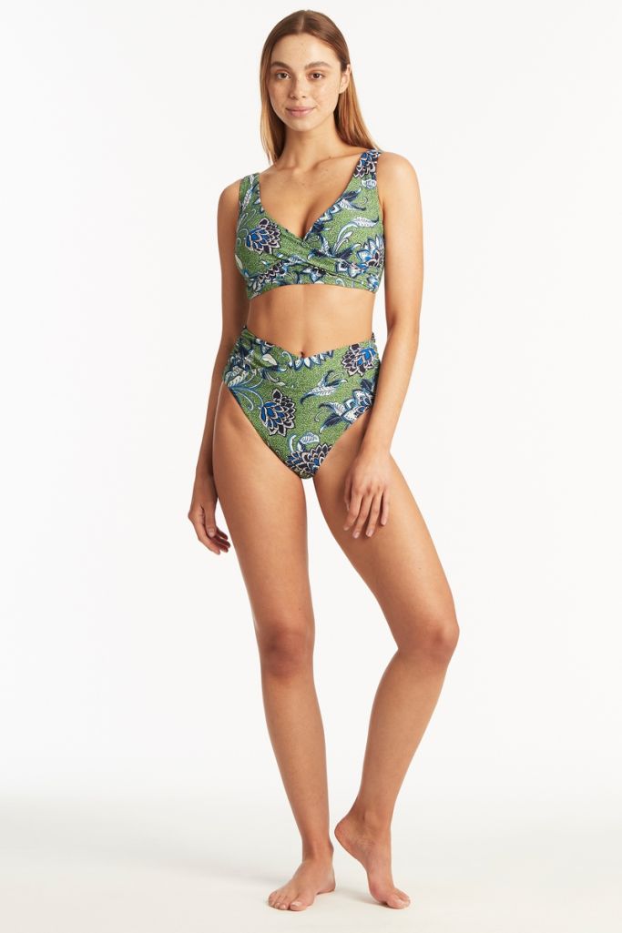 Sea Level Wrap High Waist Pant - Pilgrim