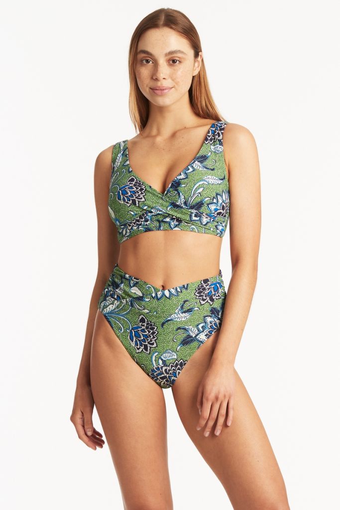 Sea Level Wrap High Waist Pant - Pilgrim