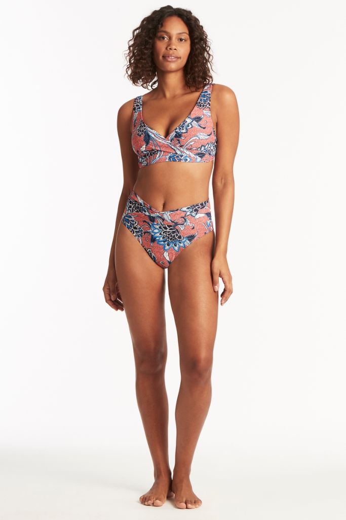 Sea Level Wrap High Waist Pant - Pilgrim