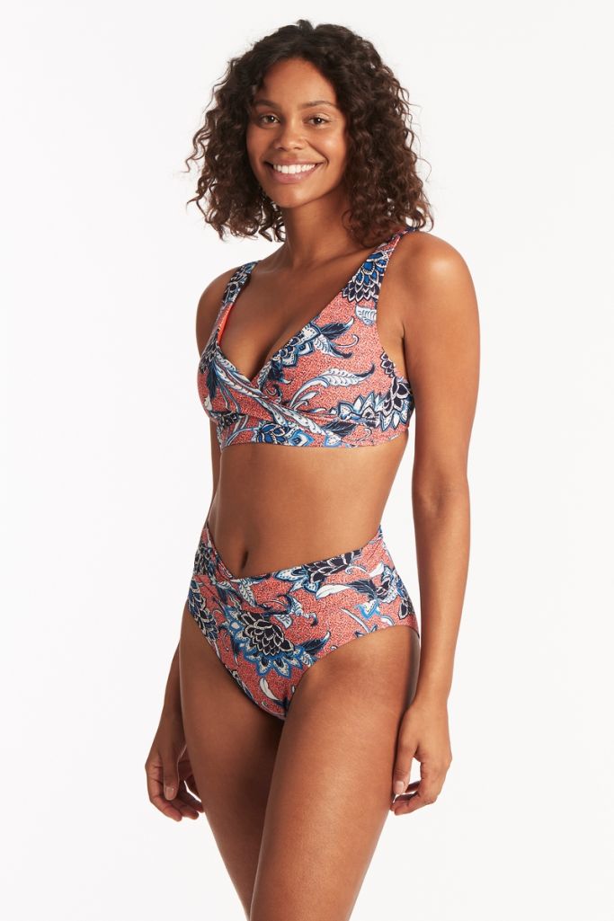 Sea Level Wrap High Waist Pant - Pilgrim