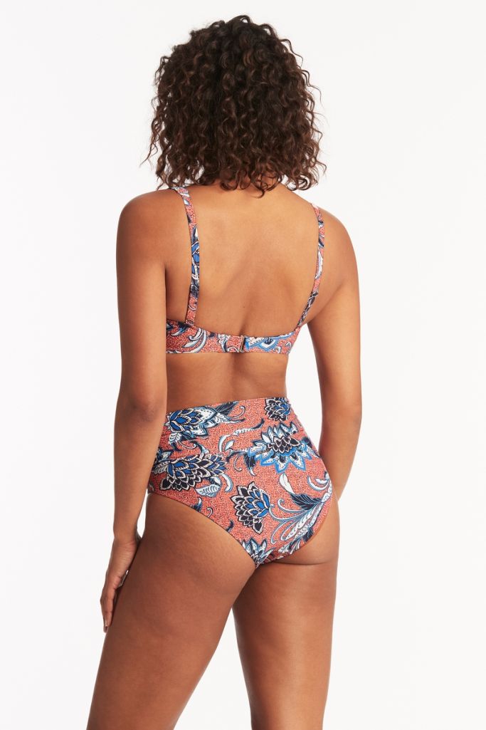 Sea Level Wrap High Waist Pant - Pilgrim