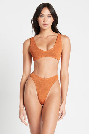 Bond-eye Scout Crop - Burnt Orange