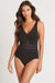 Sea Level Spliced Waisted One Piece - Eco Essentials