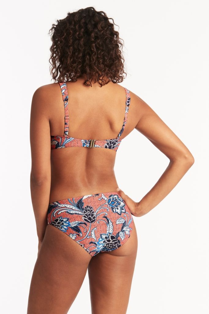 Sea Level Mid Bikini Pant - Pilgrim