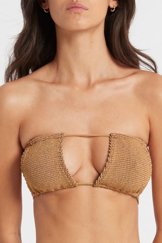 Bond-eye Andy Triangle - Fawn Lurex