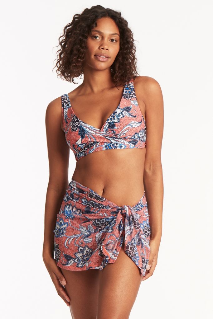 Sea Level Short Mesh Wrap - Pilgrim