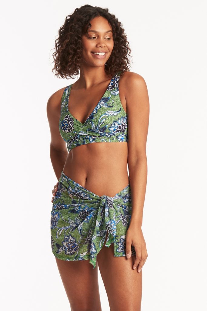 Sea Level Short Mesh Wrap - Pilgrim