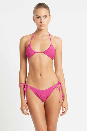 Bond-eye Sofie Triangle Top - Fuchsia Shimmer