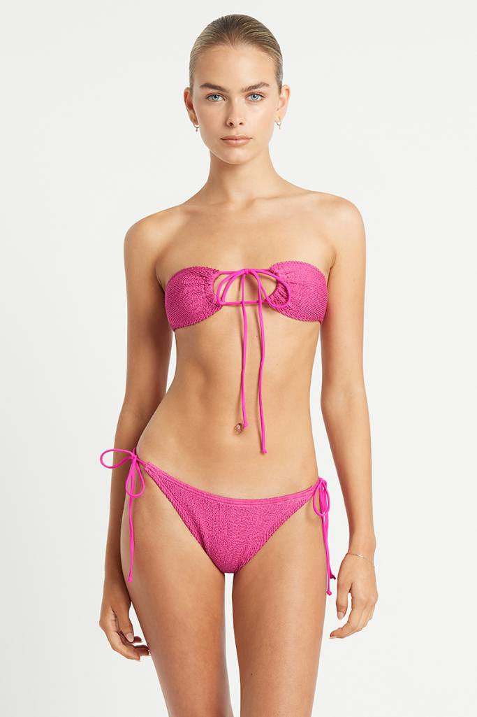 Triangle Brazil Bikini Swimwear - Fuchsia
