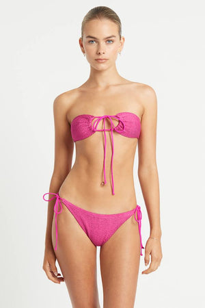 Bond-eye Sofie Triangle Top - Fuchsia Shimmer