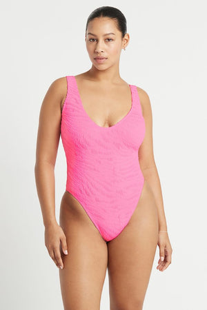 Bond-eye Mara One Piece - Pink Tiger