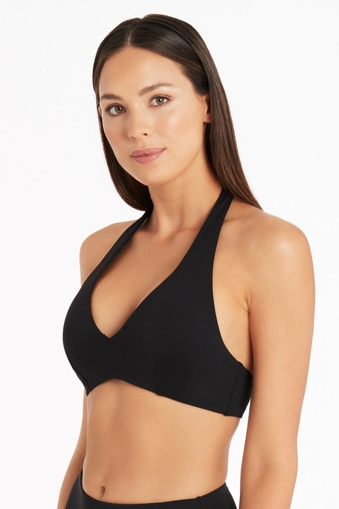 Sea Level Multifit Halter Bra - Eco Essentials