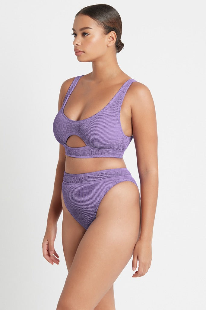 Bond-eye Sasha Crop - Mauve Eco