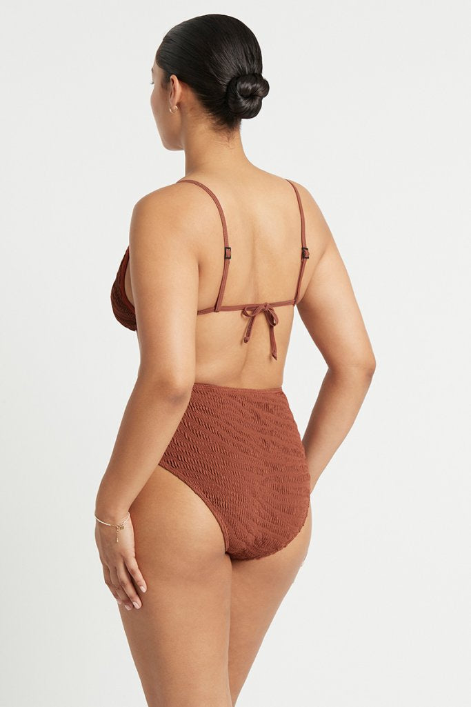 Bond-eye Luana Triangle - Terracotta Tiger