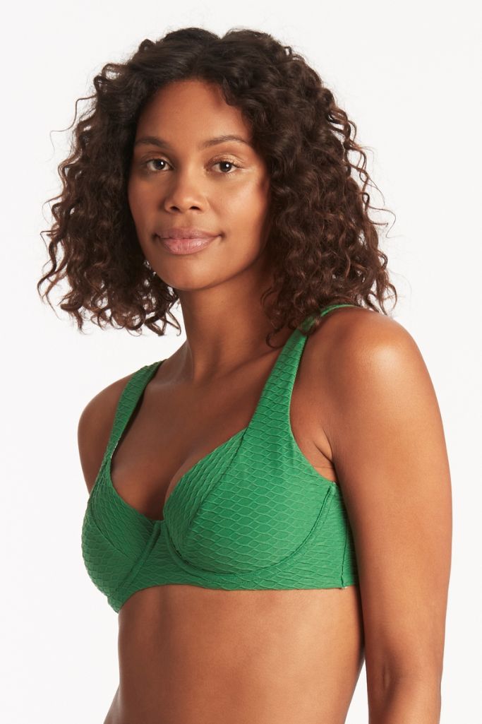 Sea Level C/D Cup With Underwire Bra - Honeycomb