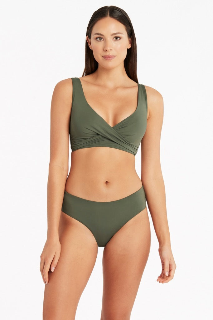 Sea Level Mid Bikini Pant - Eco Essentials