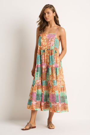 Monte & Lou Layered Maxi Dress - Giselle