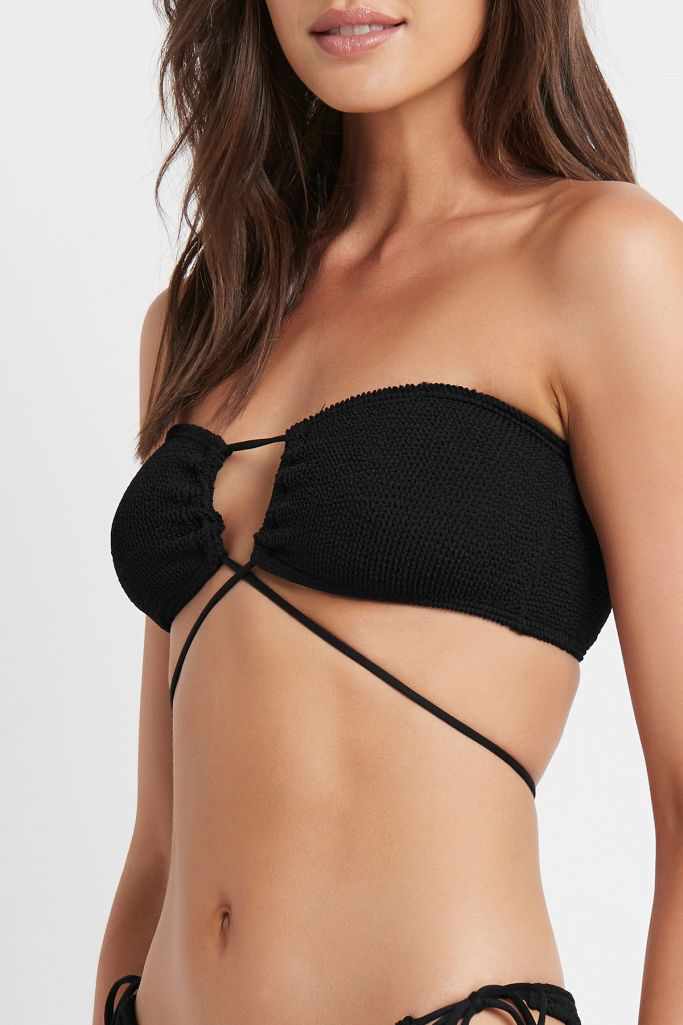 Bond-eye The Margarita Bandeau Top Black