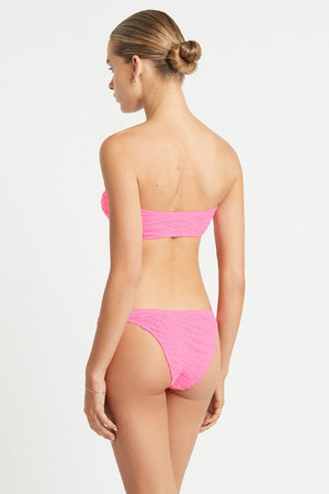 Bond-eye Blake Bandeau Top - Pink Tiger