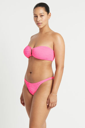 Bond-eye Blake Bandeau Top - Pink Tiger